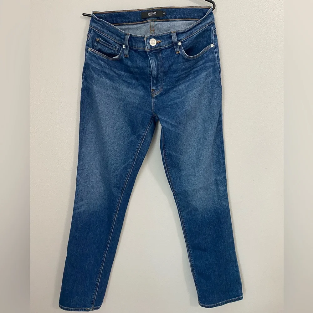 Hudson (27) Nico Mid Rise Medium Wash Denim - Picture 4 of 10